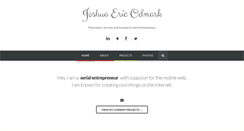 Desktop Screenshot of joshuaodmark.com